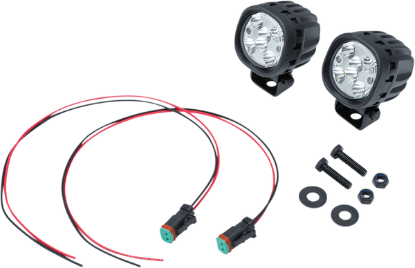 Lodestar High-output Driving Lights Black, 4, nordicamoto.ro