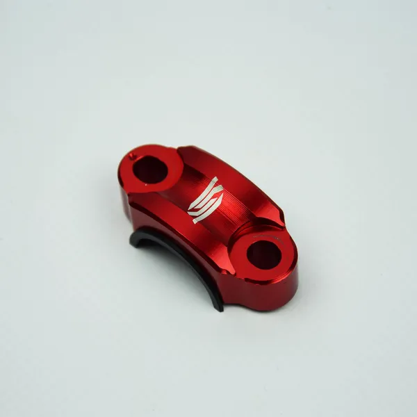 Universal Rotating Bar Clamp Red, 2, nordicamoto.ro