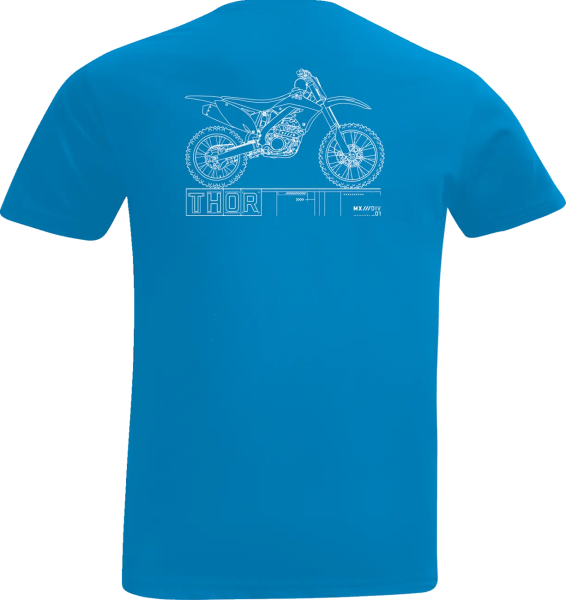 Tricou Copii Thor Blueprint Albastru 2T, 2, nordicamoto.ro