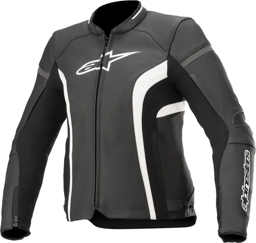 Womens Stella Kira V2 Leather Riding Jacket Black 12, 1, nordicamoto.ro