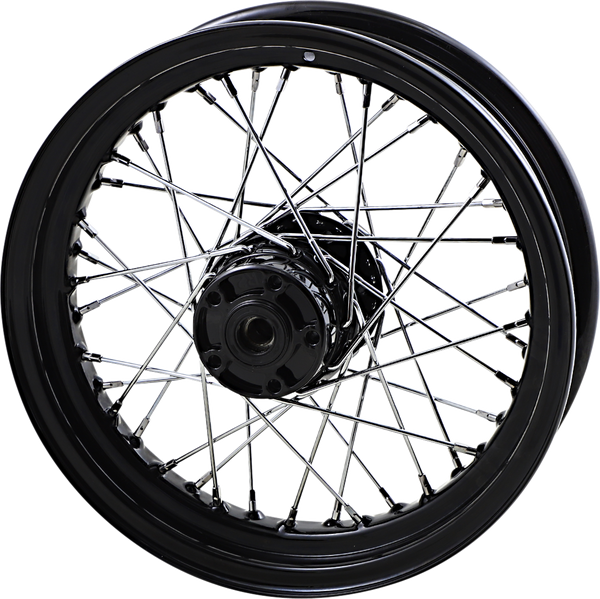 Replacement Laced Wheel Black, 1, nordicamoto.ro