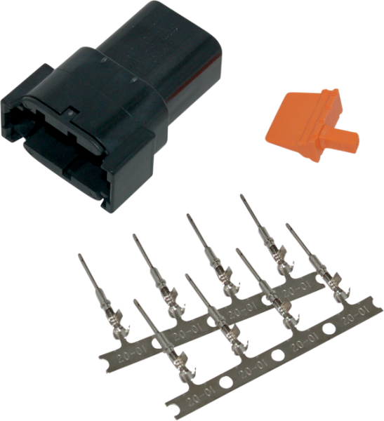 Deutsch Dtm Plug And Receptacle Kit Black, 1, nordicamoto.ro