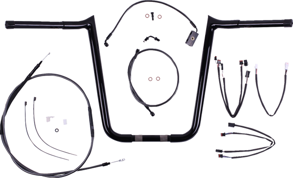 1-1/4(r) Viking Handlebar Installation Kit Black, 1, nordicamoto.ro