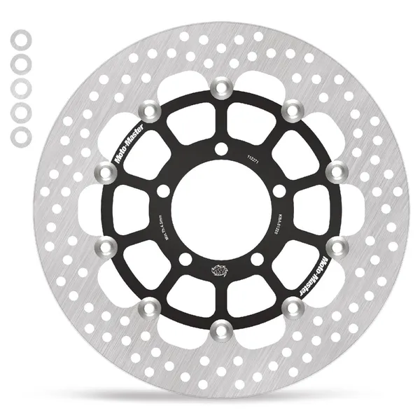 Halo sorozatú úszó rotor, fekete, rozsdamentes acél, 1, nordicamoto.ro
