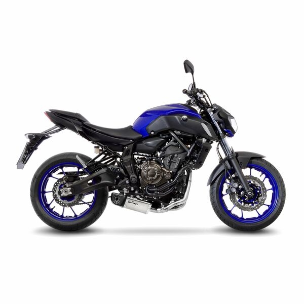 Underbody Full-system Exhaust Black, Silver, 2, nordicamoto.ro