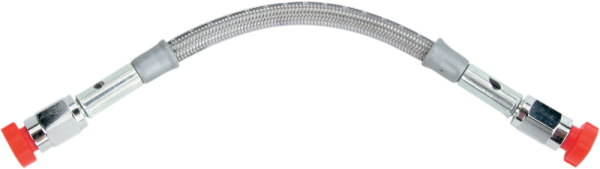 Brakeline Universal Stainless-steel Clear-coated Silver 2x Female 3/8x24 Jic/unf 6(r)/ 152mm Dot/tÜv A Silver, 1, nordicamoto.ro