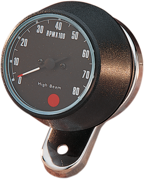 8000 Rpm Tachometer Black, 1, nordicamoto.ro