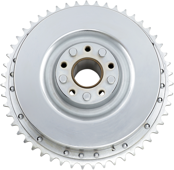 Brake Drum/sprocket Set Shovelhead Chrome, 1, nordicamoto.ro