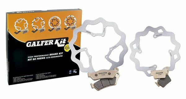 Brake Kit Oem Replacement Silver, Stainless Steel, 2, nordicamoto.ro