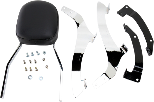 Square Sissy Bar Kit Chrome, 1, nordicamoto.ro