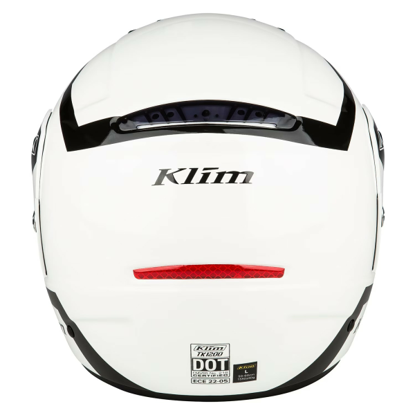 Cască Modulară Klim TK1200 Karbon ECE/DOT Gloss White, 22, nordicamoto.ro