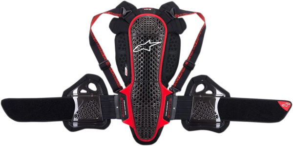 Alpinestars Nucleon KR-3 hátvédő – füstös/fekete/piros – XL, 1, nordicamoto.ro