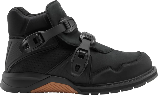 Ghete Icon Slabtown Waterproof Black 44,5, 3, nordicamoto.ro