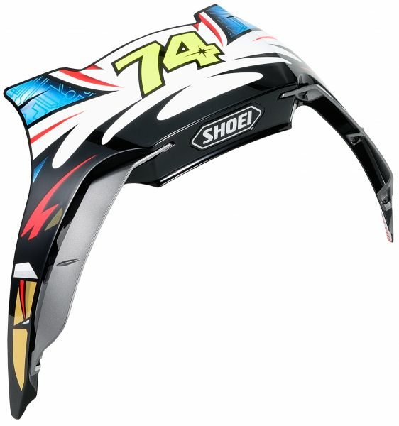 SHOEI XSPR3 Albastru sisak hátsó stabilizátor kiegészítő, 7, nordicamoto.ro