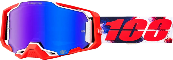 Armega Goggle White, Red, Blue  ONE SIZE, 1, nordicamoto.ro