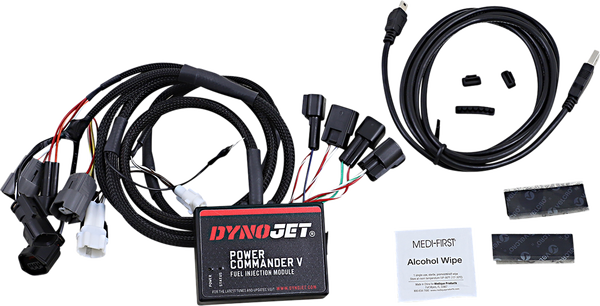 Power Commander V – fekete, piros, 1, nordicamoto.ro