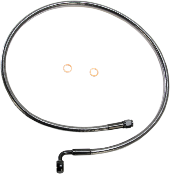 Alternate Length Designer Series Abs-specific Front Brake Line Kit Black, Black Pearl, 2, nordicamoto.ro