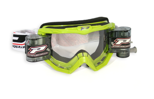 3208 Mx/enduro Goggles With Roll-off System Green, 1, nordicamoto.ro