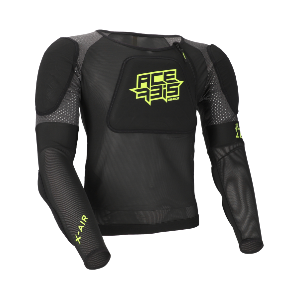 Acerbis X-Air 2. szintű védőruha, fekete/sárga, XXL, 1, nordicamoto.ro