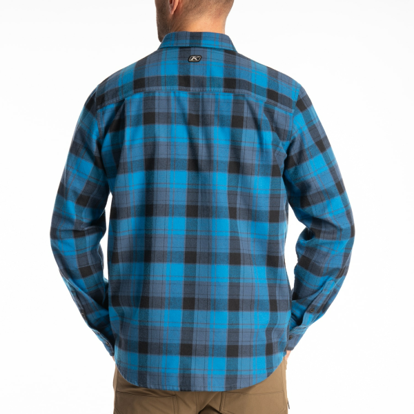 Cottonwood Midweight Flannel Shirt Monument - Black (Non-Current), 17, nordicamoto.ro