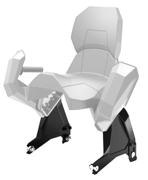 Kimpex Seat Jack LT/DX ülésrögzítők BRP, 1, nordicamoto.ro