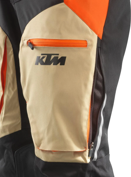 KTM ADV R V2 WP nadrág – bézs/narancs/fekete – M/32, 4, nordicamoto.ro