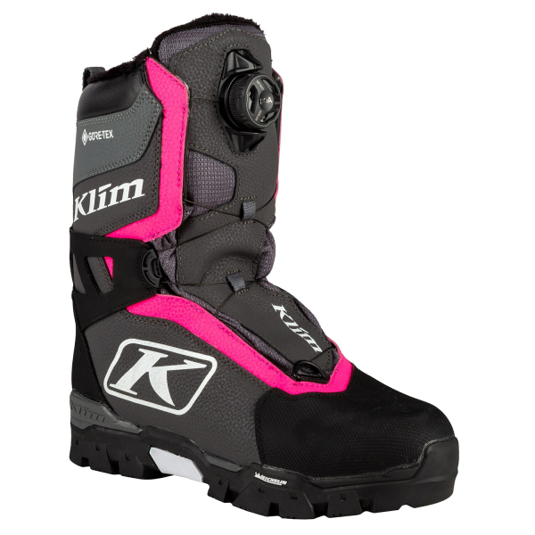 Bocanci Dama Snowmobil Klim Aurora GTX BOA Knockout Pink, 5, nordicamoto.ro