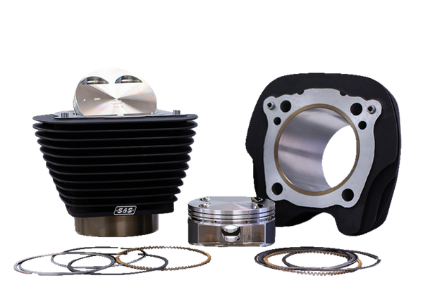 Big Bore Cylinder & Piston Kit Black, 2, nordicamoto.ro