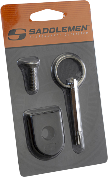 Security Seat Screw Black, 2, nordicamoto.ro