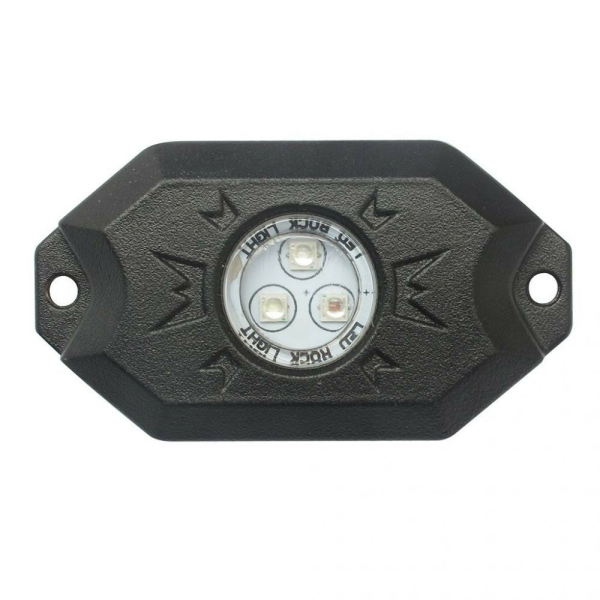 SHARK LED-es lámpa, LED-sáv 40x72 mm, 3 W, többszínű, Bluetooth-vezérlés, 4 darabos készlet, 2, nordicamoto.ro