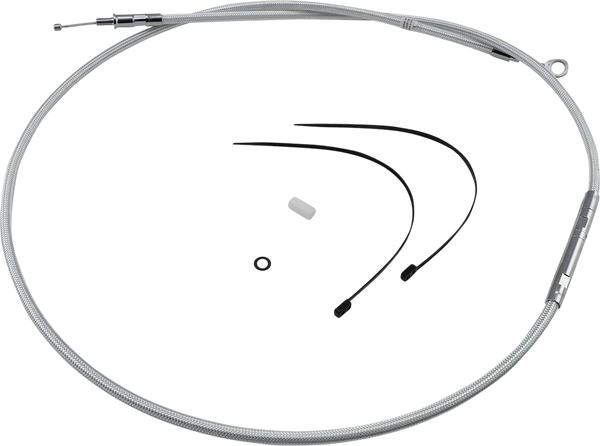 High-efficiency Braided Sterling Chromite Ii® Clutch Cable Silver, 1, nordicamoto.ro