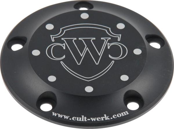 Ignition Cover Twin Cam Black, 2, nordicamoto.ro