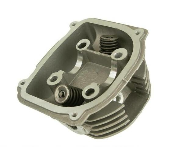 Cylinder Head Assy W/o Secondary Air System Sas For Gy6 125cc 152qmi Gray, 1, nordicamoto.ro
