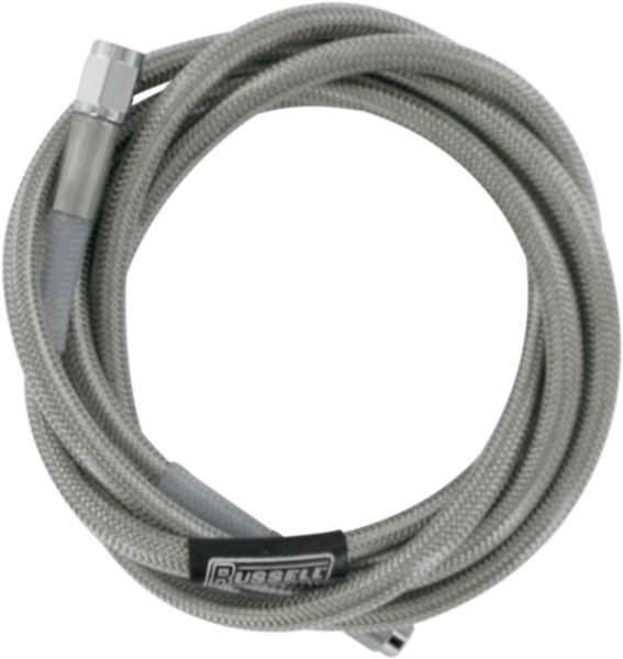 Street Legal Universal Brake Lines Silver, Clear-coated, 1, nordicamoto.ro