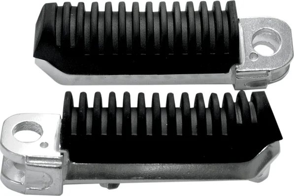 OEM-stílusú pótlábfékek, fekete, ezüst, 1, nordicamoto.ro