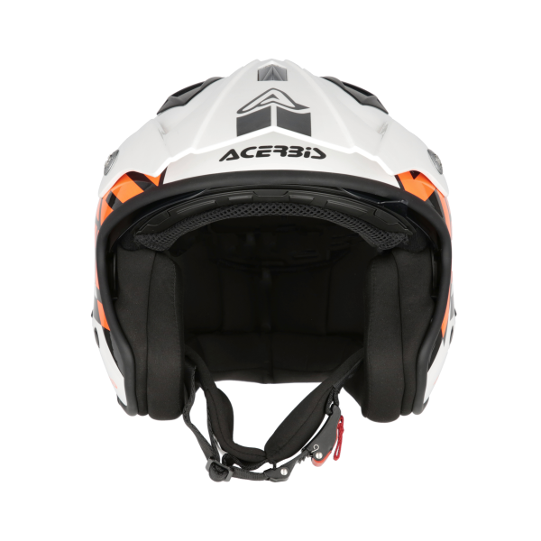 Acerbis Aria Sport Jet sisak, fehér/narancssárga, S-es méret, 8, nordicamoto.ro