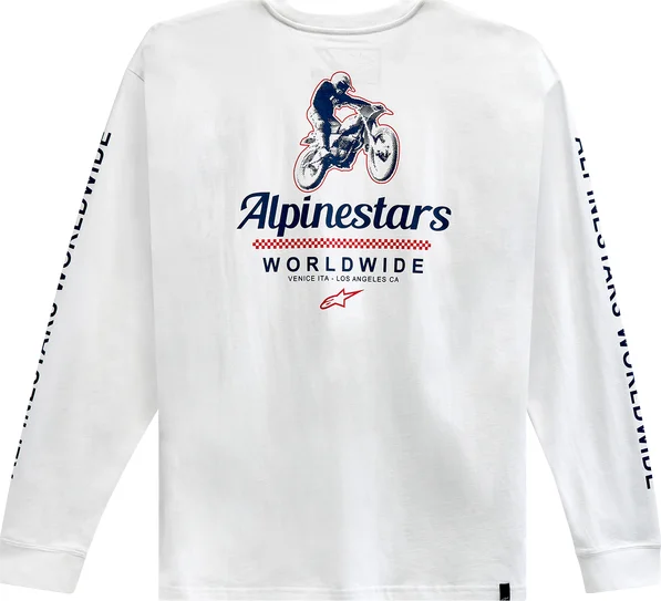 Bluza Alpinestars Authenticated White XL, 2, nordicamoto.ro
