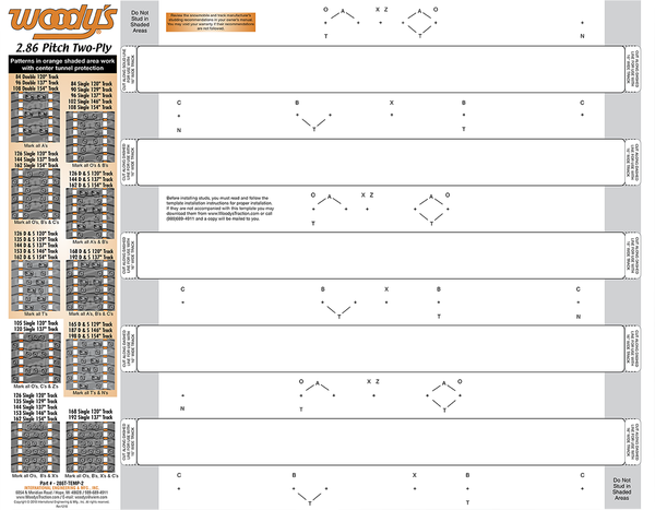 Studding Template, 1, nordicamoto.ro