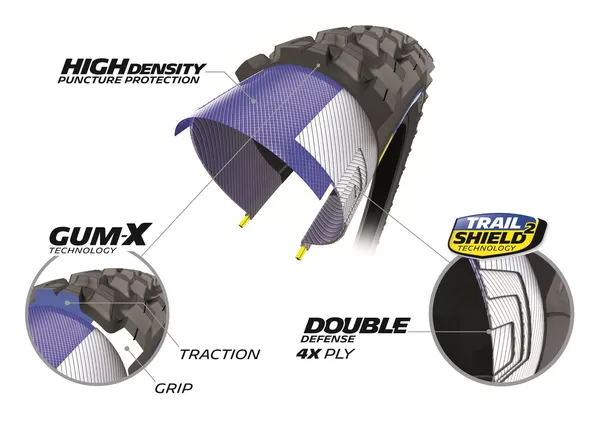 Force Am2 Competition Bicycle Tire Black, 3, nordicamoto.ro