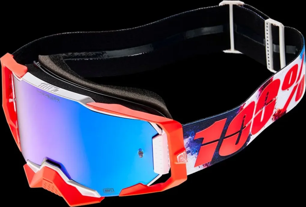 Armega Goggle White, Red, Blue  ONE SIZE, 2, nordicamoto.ro