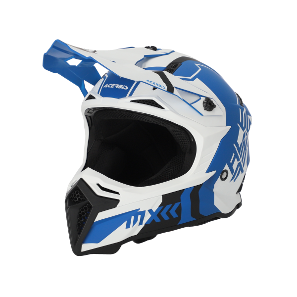 Casca Acerbis Profile 5 White/Blue, 1, nordicamoto.ro