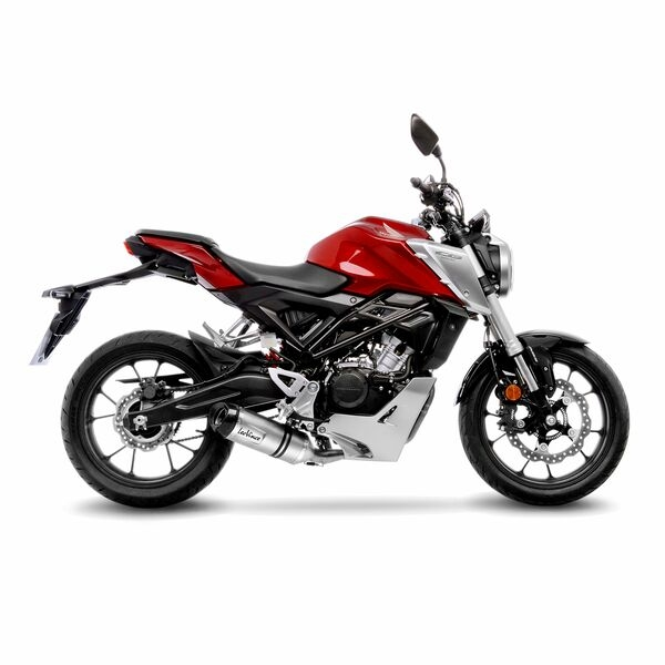 Lv One Evo Stainless Steel Full-system Exhaust Black, Matte, 1, nordicamoto.ro