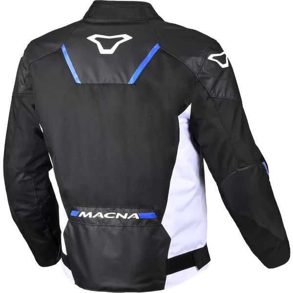 MACNA TAZAR 2.0 M vízálló textilkabát, fekete/piros, 2, nordicamoto.ro