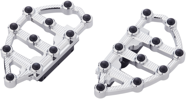 Mx Billet Floorboards Silver, 2, nordicamoto.ro