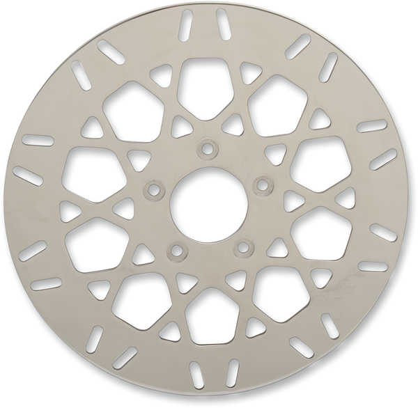 Polished Stainless Steel Brake Rotor Stainless Steel, 1, nordicamoto.ro
