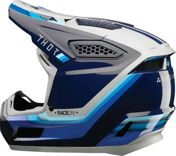 Thor Fleet Defy sisak, szürke/kék, S-es méret, 3, nordicamoto.ro
