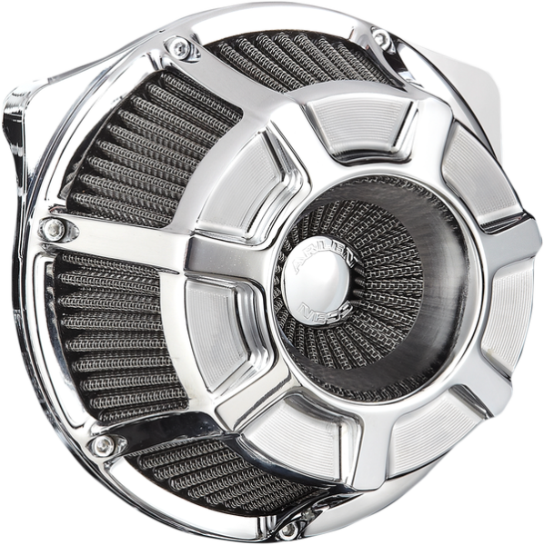 Inverted Series Air Cleaner Kit Silver, 2, nordicamoto.ro