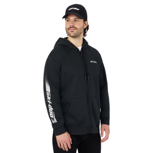 Ski-Doo SIGNATURE ZIP-UP kapucnis pulóver, L-es méret, 1, nordicamoto.ro