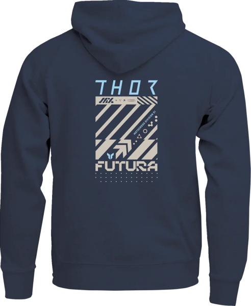 Hanorac Copii Thor Futura Albastru S, 3, nordicamoto.ro