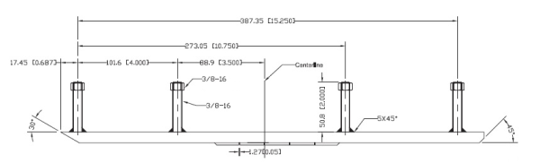 Sno-X Carbide 5" 90° C&A; Pro, 1, nordicamoto.ro